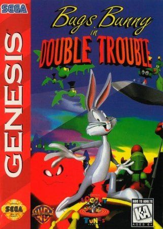Картридж (16 бит) BUGS BUNNY IN DOUBLE TROUBLE для Сеги