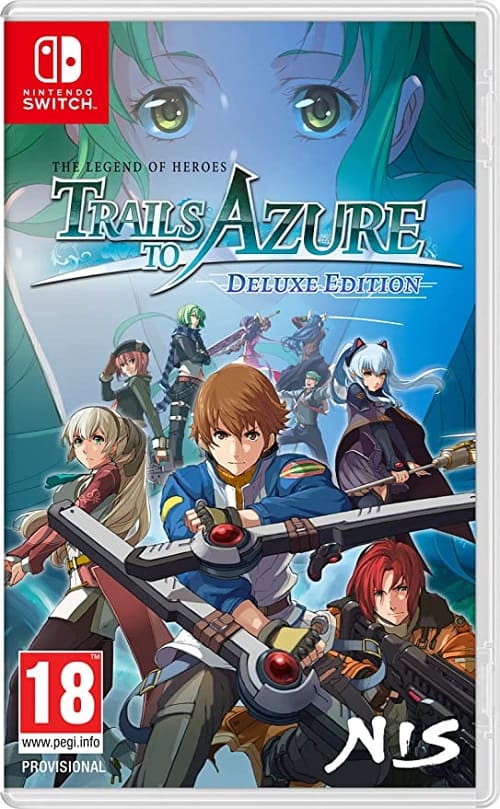 The Legend of Heroes: Trails to Azure - Deluxe Edition [Nintendo Switch, английская версия, БУ]