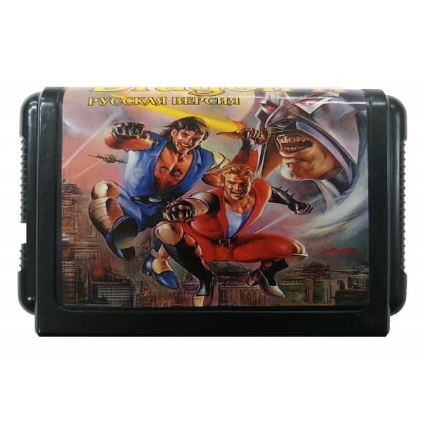 Картридж (16 бит) DOUBLE DRAGON 2 (без коробки) для Сеги