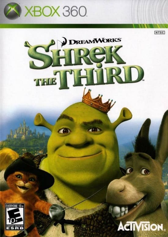 Shrek The Third (Xbox 360, АНГЛ, БУ)