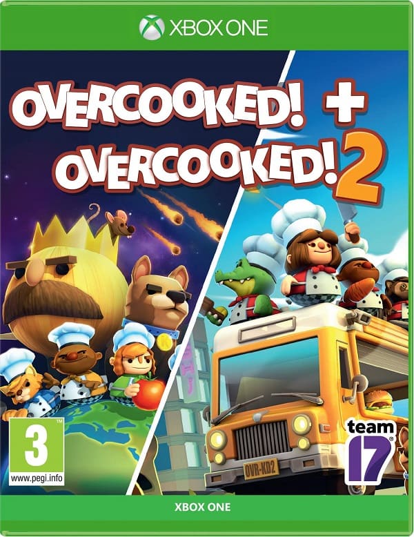 Overcooked! + Overcooked! 2 (Xbox One, английская версия, БУ)