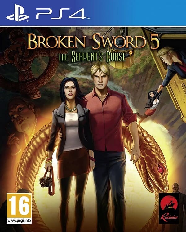 Broken Sword 5: The Serpent's Curse (PS4, РУС, БУ)