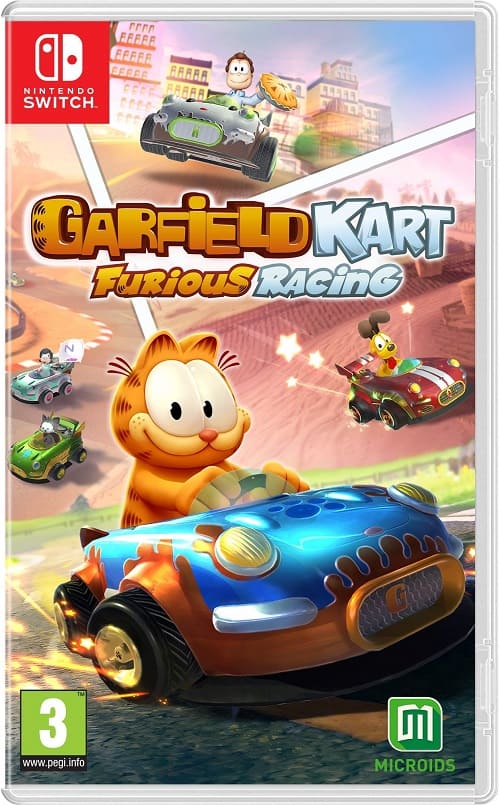 Garfield Kart: Furious Racing (Nintendo Switch, английская версия)