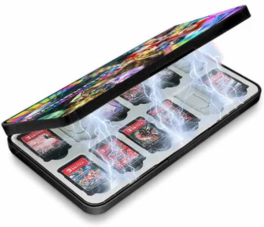 Кейс-футляр для хранения 24 картриджей (игр) Nintendo Switch Premium Game Card Case Mario Kart 8 Deluxe - интернет-магазин GameShock г. Челябинск