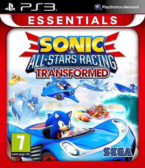 Sonic & All-Stars Racing Transformed (Essentials) (PS3, АНГЛ) Sonic & All-Stars Racing Transformed (Essentials) (PS3, АНГЛ)