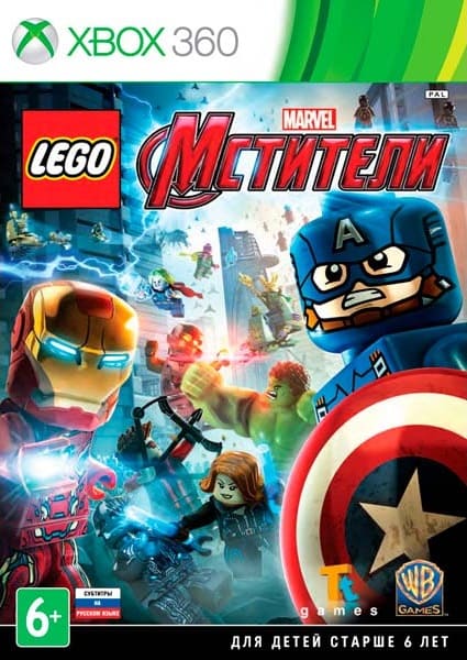 Lego Marvel Мстители (Xbox 360, РУС, БУ) (Без обложки)