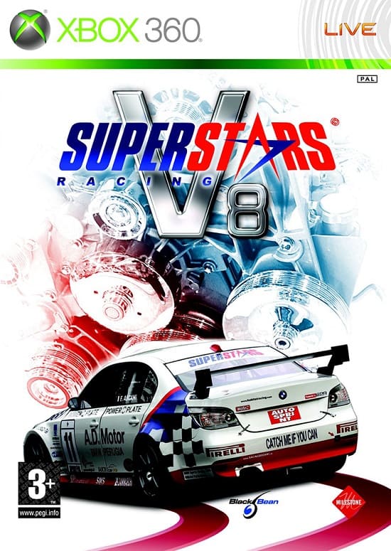 SuperStars V8 Racing (Xbox 360, АНГЛ, БУ)