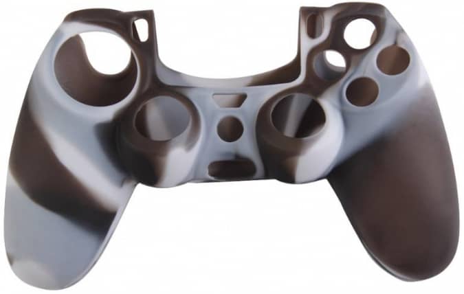 Чехол силиконовый для джойстика Camouflage Gray (PS4)