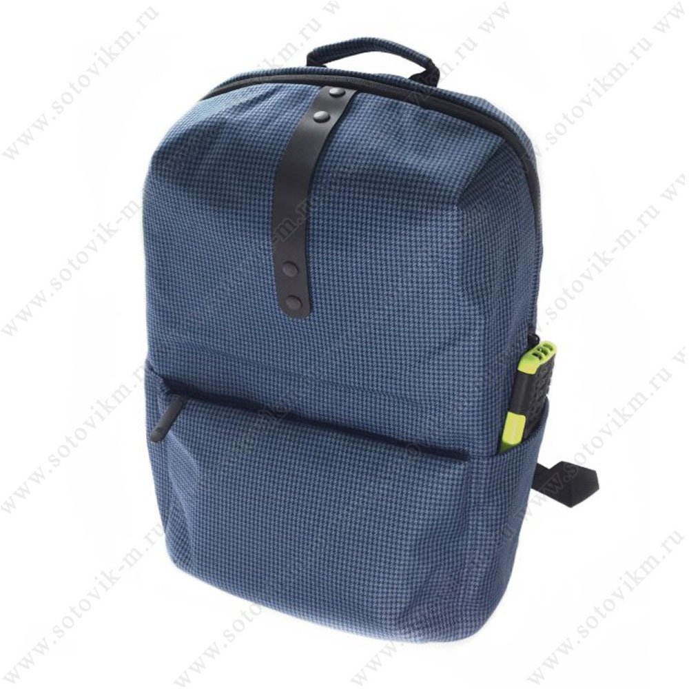 Рюкзак XIAOMI, Leisure, 20L, 410x285x165мм, ткань, цвет: синий