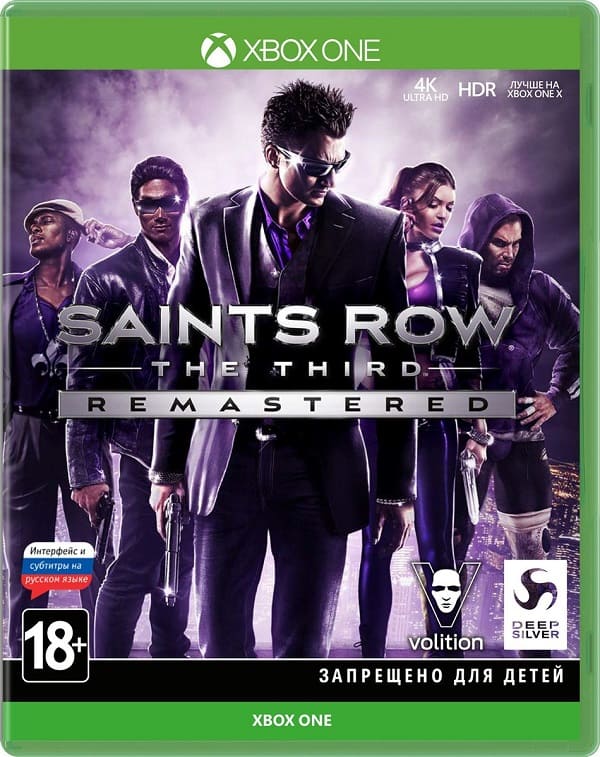 Saints Row: The Third (3) - Remastered (Xbox One, русские субтитры)