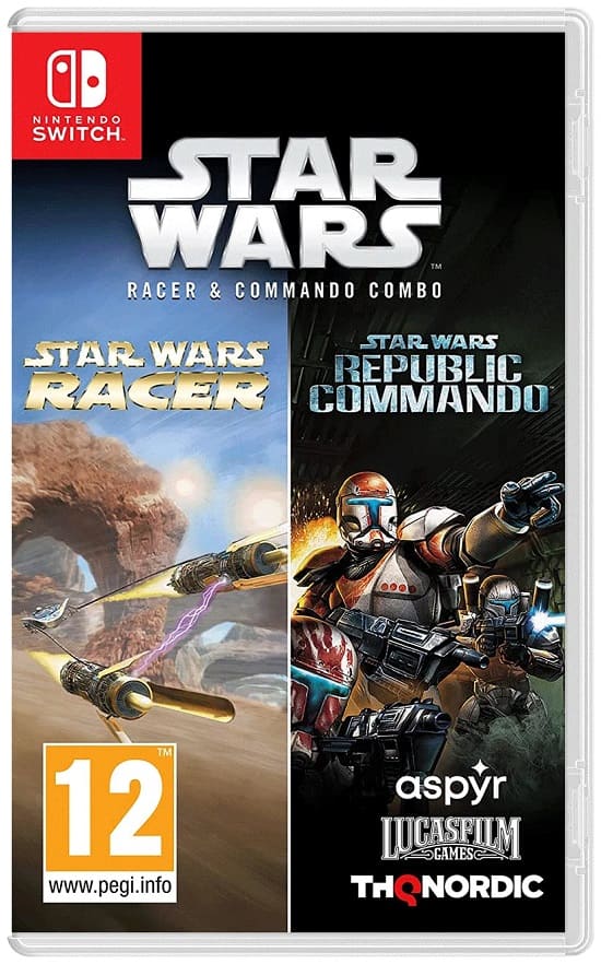 Star Wars Racer & Commando Collection (Nintendo Switch, АНГЛ, БУ)