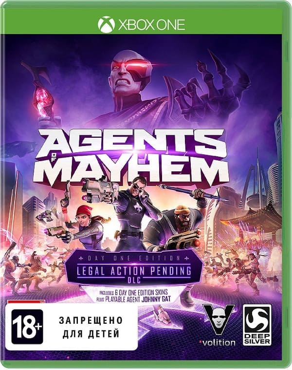 Agents of Mayhem - Day One Edition [Xbox One, русские субтитры]