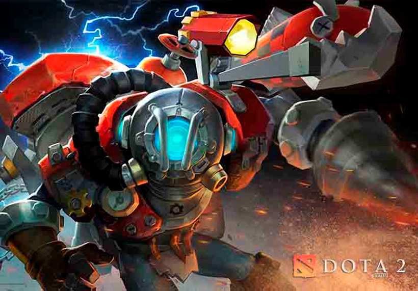 Коврик "Dota 2 железяка"