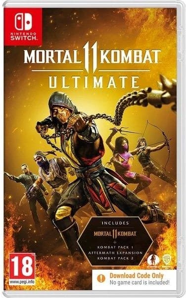 Mortal Kombat 11 Ultimate (код загрузки) (Nintendo Switch, русские субтитры)