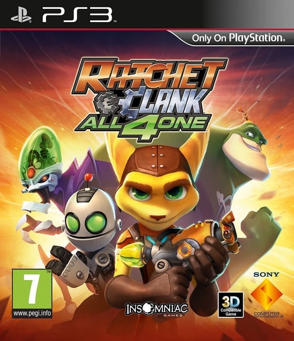 Ratchet & Clank: All 4 One (PS3, РУС, БУ)