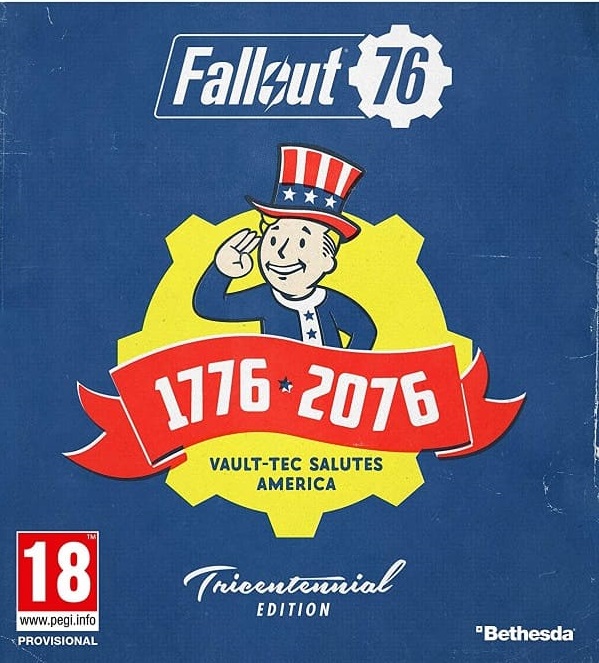 Fallout 76 - Tricentennial Edition Steelbook (PS4, русские субтитры, БУ)