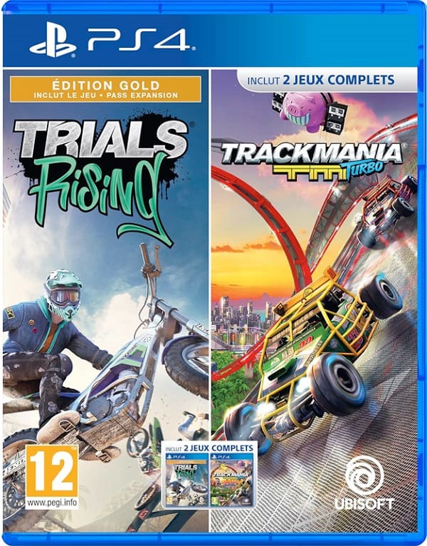 Trials Rising - Gold Edition + Trackmania Turbo [PS4, русские субтитры]