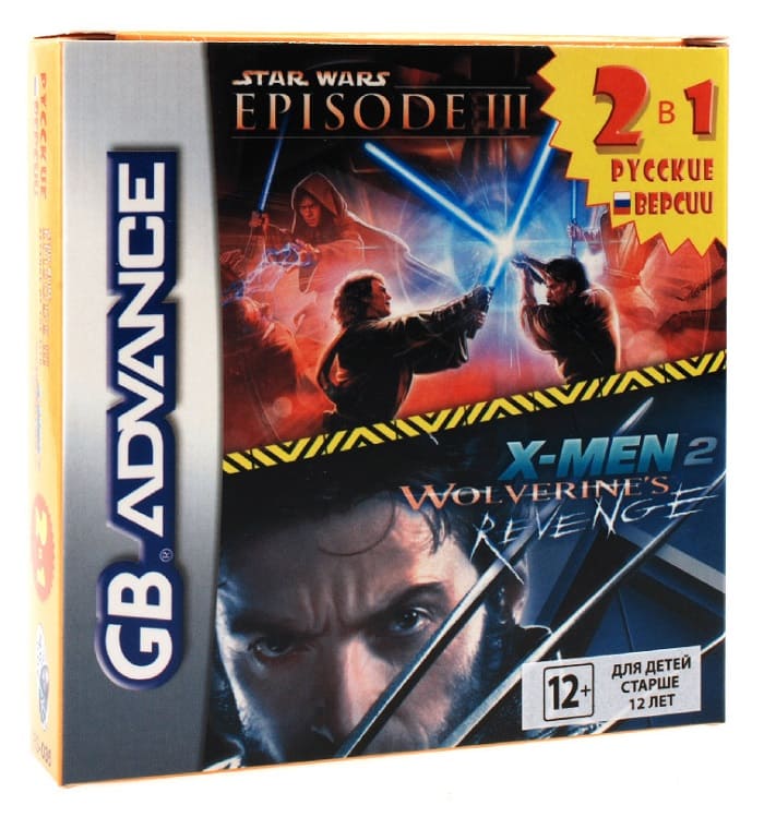 2in1 Star Wars 3+X Men 2 Wolverin Revenge (РУС) 2in1 Star Wars 3+X Men 2 Wolverin Revenge (РУС)