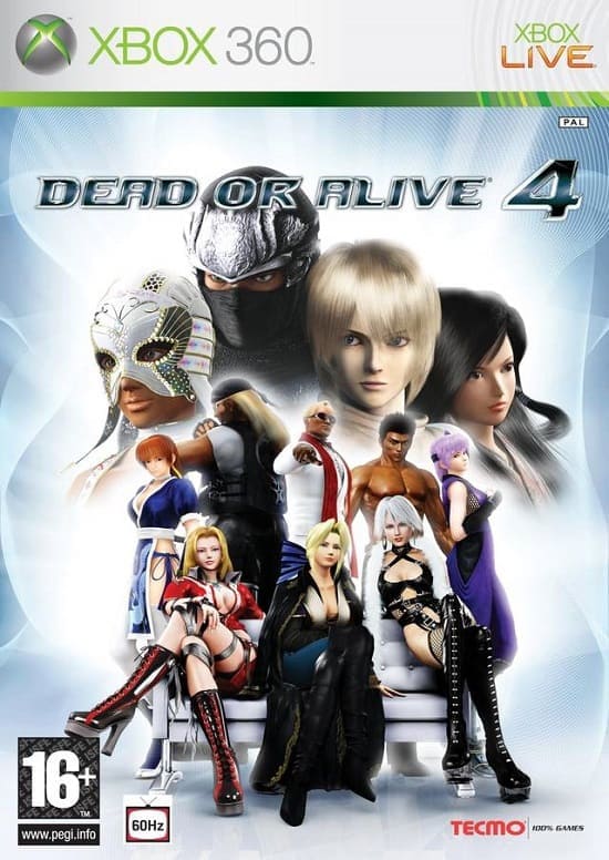 Dead or Alive 4 (Xbox 360, АНГЛ, БУ) Dead or Alive 4 (Xbox 360, АНГЛ, БУ)