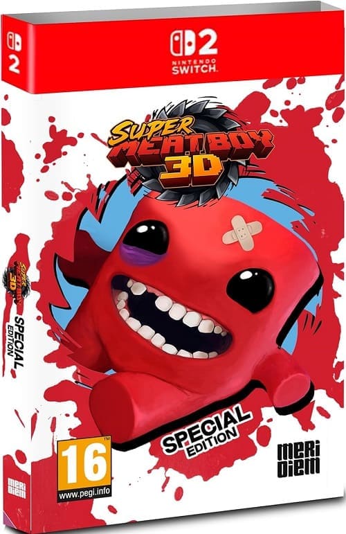 Super Meat Boy 3D - Special Edition (Nintendo Switch 2, русские субтитры)