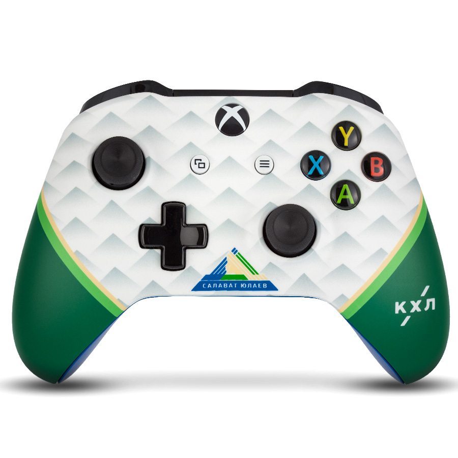 Беспроводной кастомизированный геймпад Xbox One "КХЛ - Салават Юлаев"