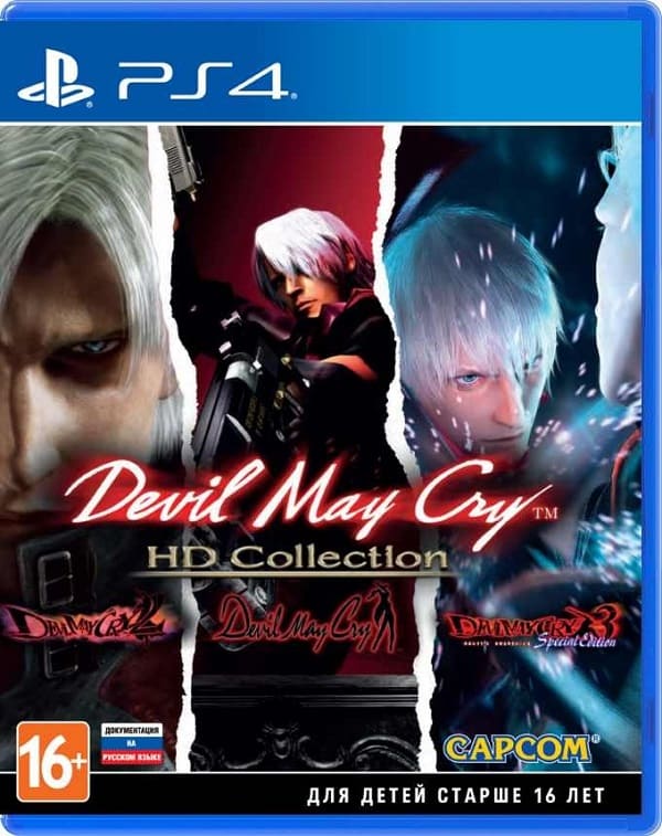 Devil May Cry HD Collection (PS4, английская версия)