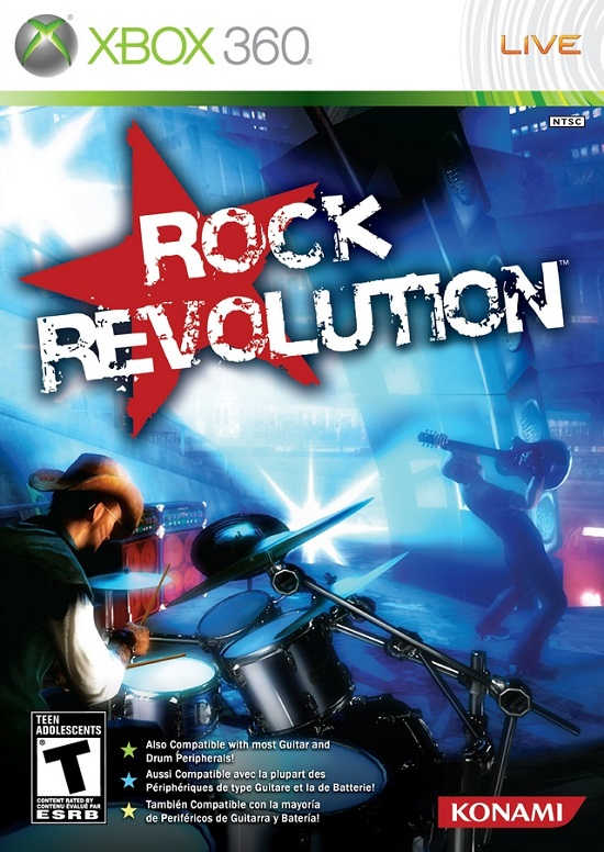 Rock Revolution (Xbox 360, АНГЛ, БУ) (NTSC)