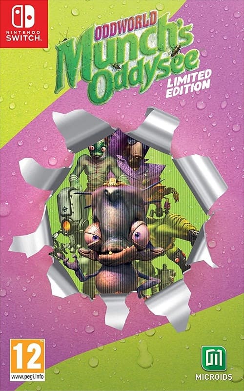 Oddworld: Munch's Oddysee - Limited Edition [Nintendo Switch, английская версия, БУ]