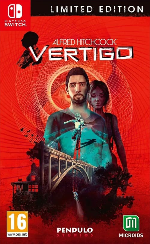 Alfred Hitchcock Vertigo - Limited Edition (Nintendo Switch, русские субтитры, БУ)