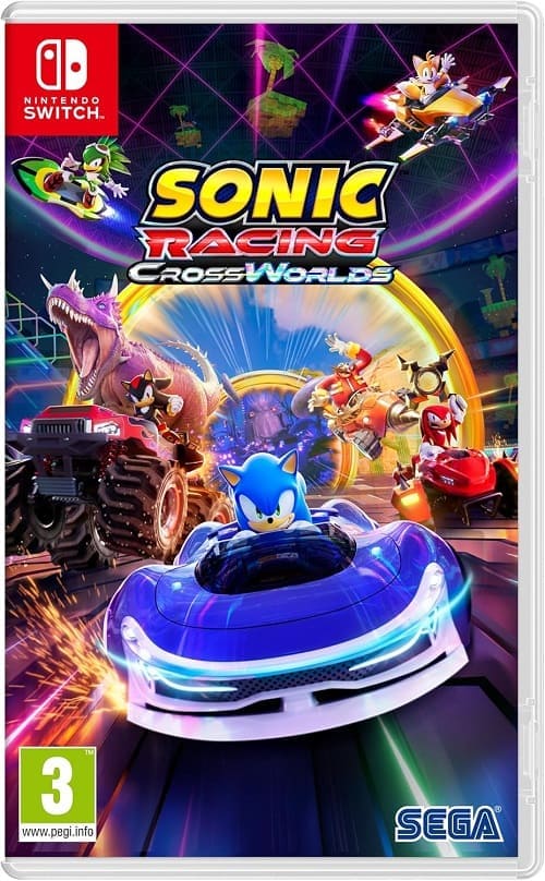 Sonic Racing: CrossWorlds (Nintendo Switch, русские субтитры)