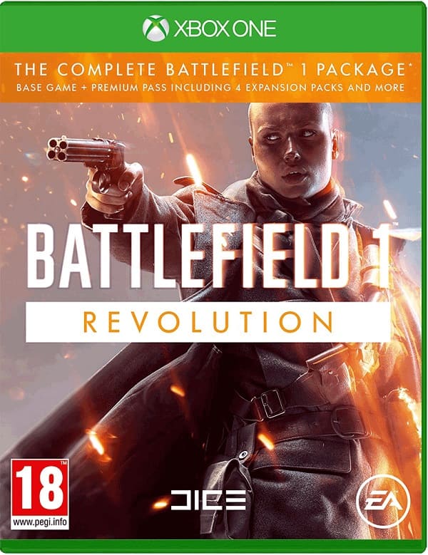 Battlefield 1 Революция (Xbox One, русская версия)