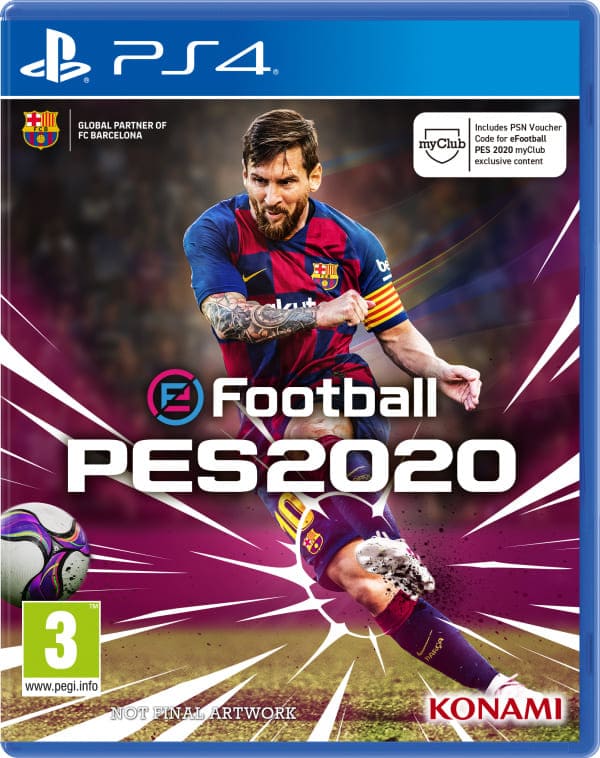 eFootball PES 2020 (PS4, русские субтитры)