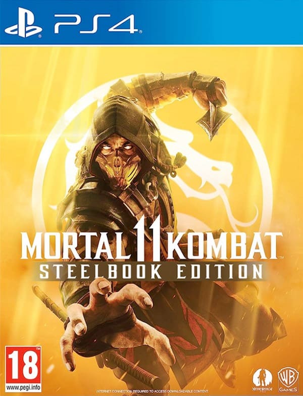 Mortal Kombat 11 - Steelbook Edition (PS4, РУС, БУ)