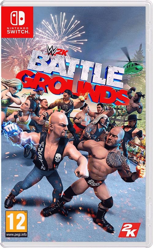 WWE 2K Battlegrounds (Nintendo Switch, АНГЛ, БУ)