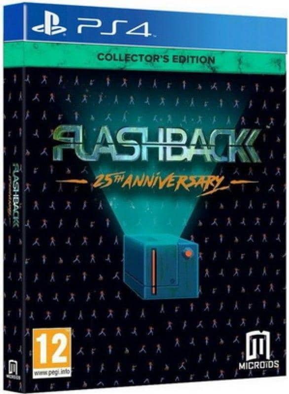 Flashback: 25th Anniversary - Collector's Edition (PS4, АНГЛ, БУ)
