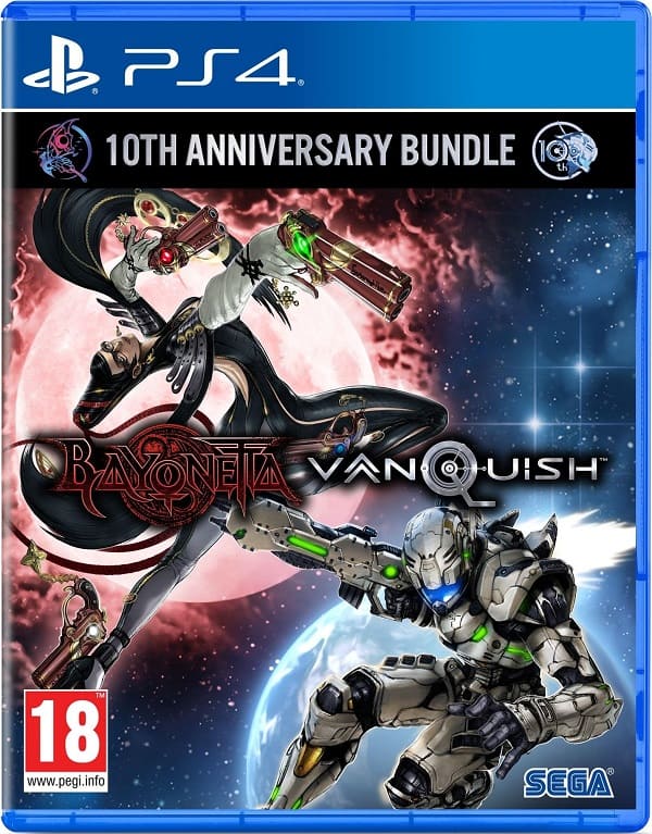 Bayonetta & Vanquish - 10th Anniversary Bundle (PS4, АНГЛ, БУ)