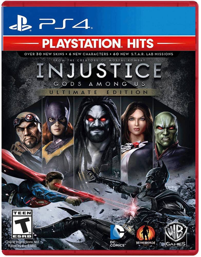 Injustice: Gods Among Us - Ultimate Edition. Playstation Hits (PS4, русские субтитры)