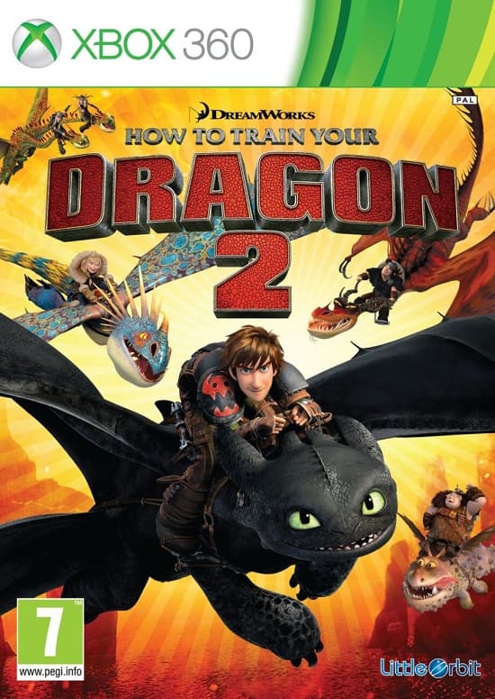 Как приручить дракона 2 (Xbox 360, РУС, БУ)