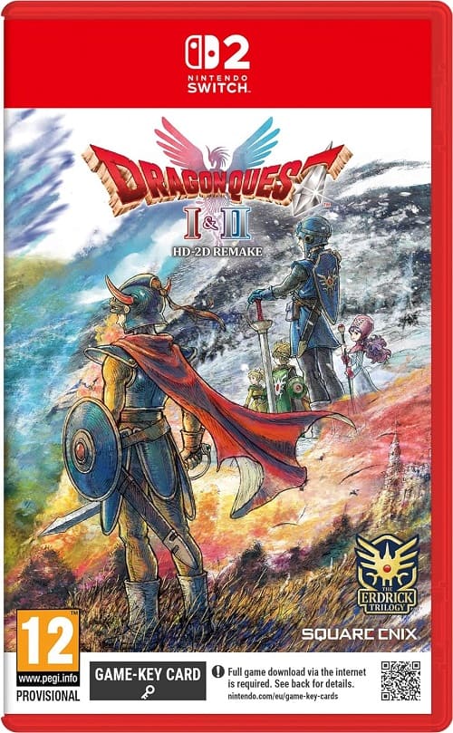 Dragon Quest I & II HD - 2D Remake [Nintendo Switch 2, английская версия, БУ]