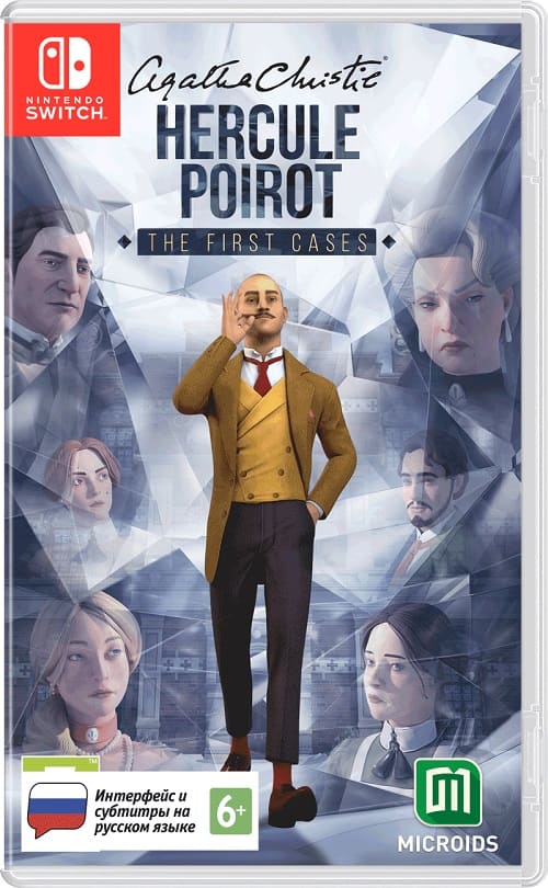 Agatha Christie - Hercule Poirot: The First Cases [Nintendo Switch, русские субтитры, БУ]