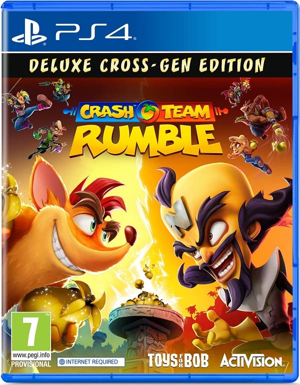 Crash Team Rumble - Deluxe Cross-Gen Edition [PS4, английская версия]