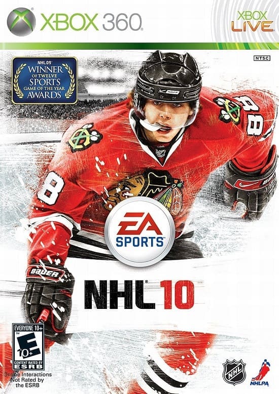 NHL 10 (Xbox 360, АНГЛ, БУ)