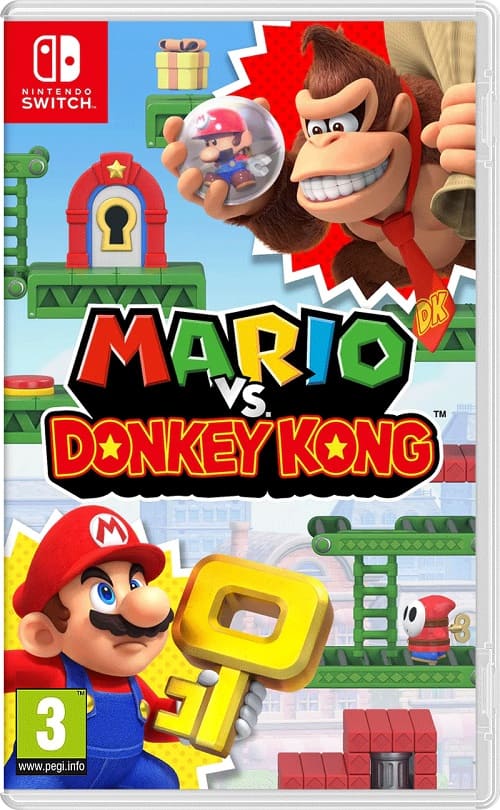 Mario vs. Donkey Kong (Nintendo Switch, английская версия, БУ)