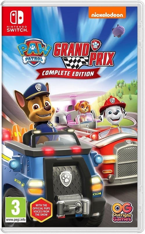 PAW Patrol: Grand Prix - Complete Edition [Nintendo Switch, английская версия]