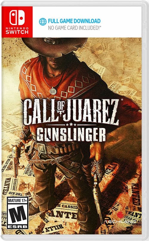 Call Of Juarez: Gunslinger (код загрузки) (Nintendo Switch, английская версия) (без обложки)