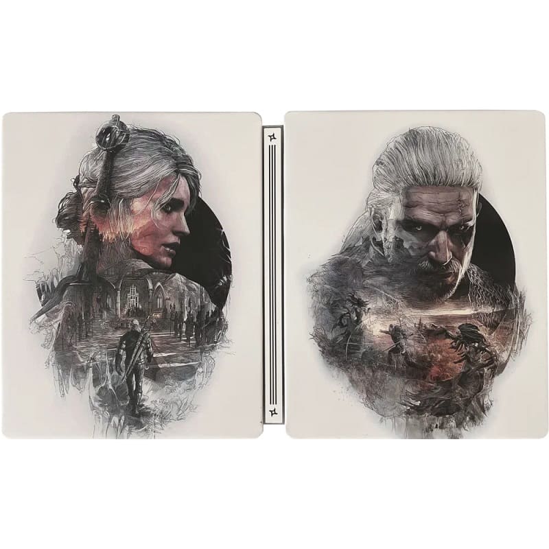 Ведьмак 3: Дикая Охота (The Witcher III: Wild Hunt) - Steelbook (PS4, РУС, БУ)