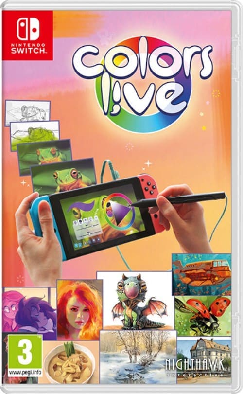 Colors Live (With Pen) [Nintendo Switch, английская версия, БУ]