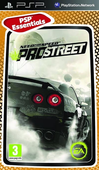 Need for Speed ProStreet (Essentials) [PSP, английская версия]