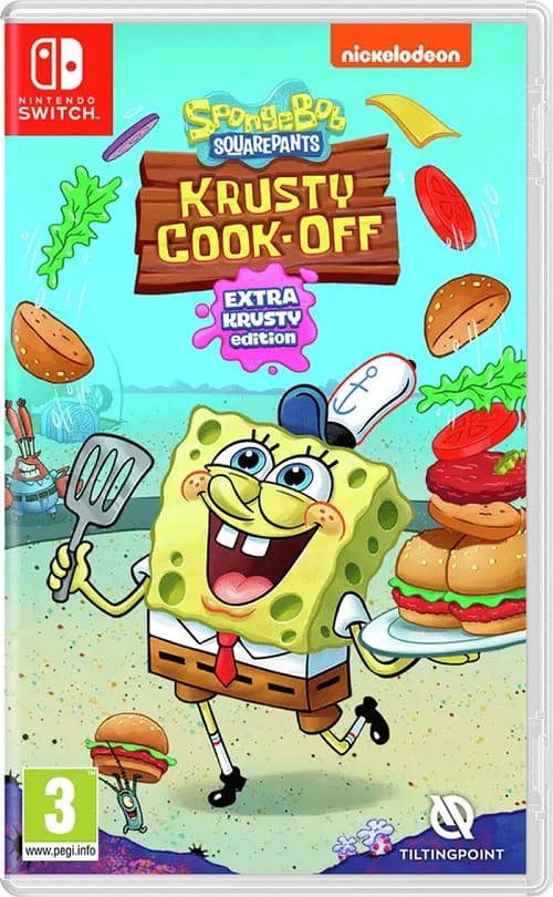 SpongeBob: Krusty Cook-Off. Extra Krusty Edition [Nintendo Switch, русские субтитры, БУ]