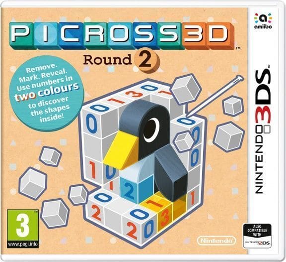 Picross 3D (3DS, АНГЛ)
